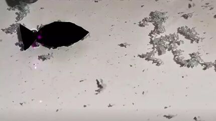 ماهی رباتیک پلاستیک خوار چینی به جنگ آلودگی در اقیانوس‌ها می‌آید