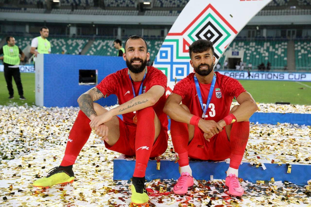 قهرمانی تیم ملی ایران در تورنمنت کافا از دید دوربین