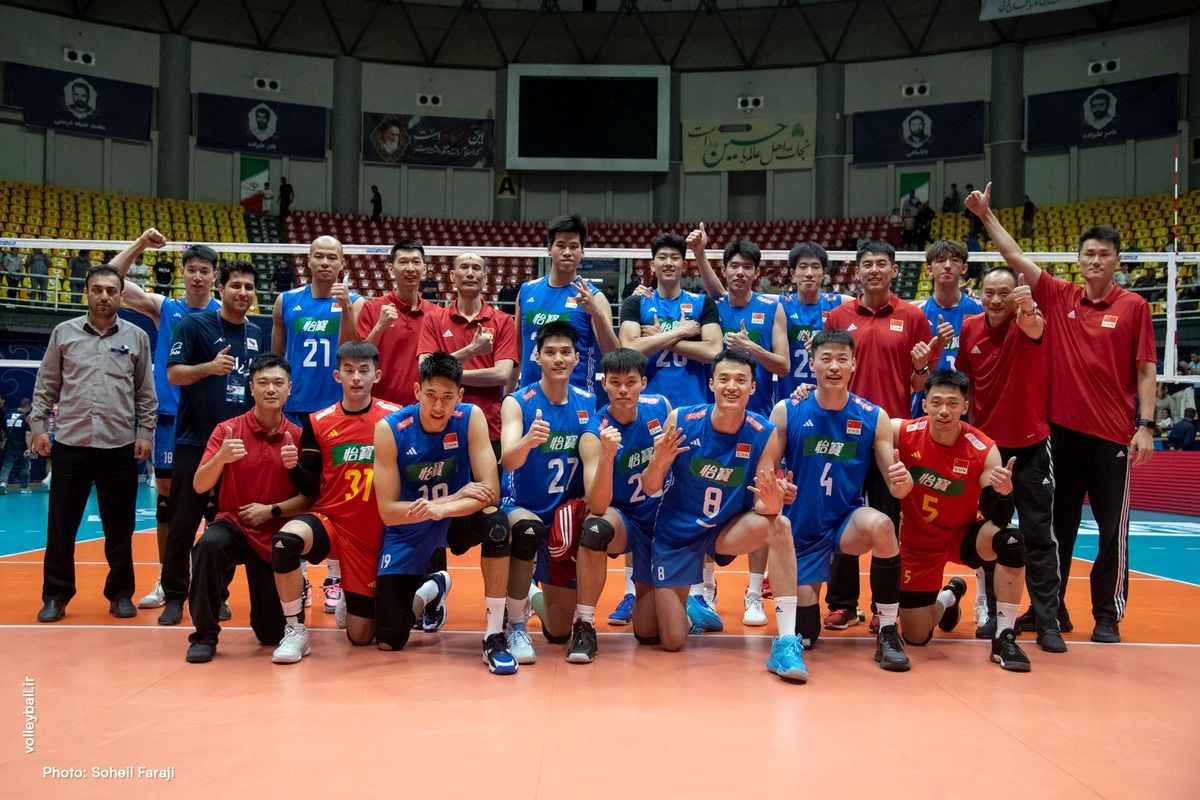 روز پنجم والیبال قهرمانی مردان آسیا در ارومیه