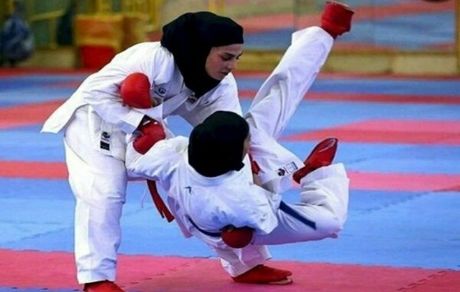 قهرمانی تیم خراسان رضوی در مسابقات کاراته بانوان کشور