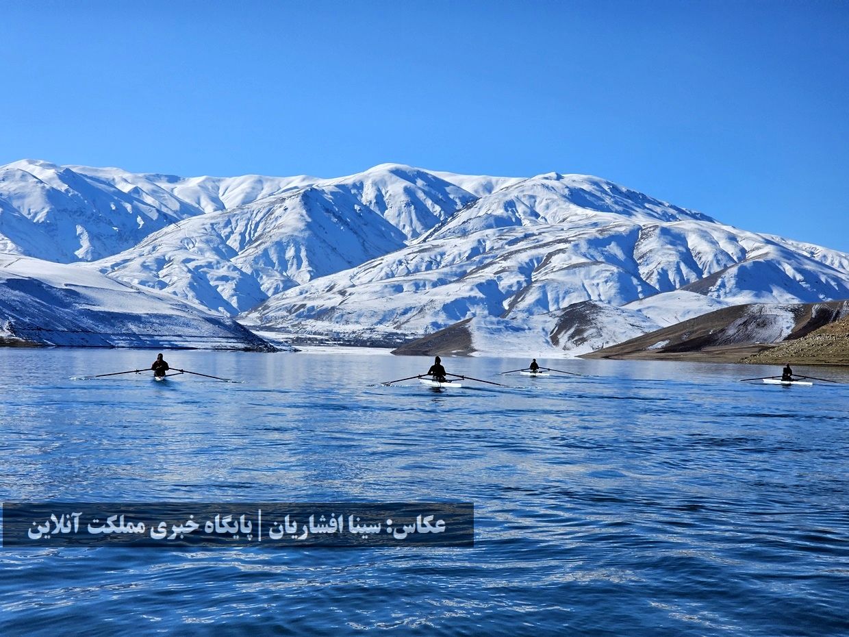 دومین اردوی تیم ملی روئینگ بانوان به میزبانی ارومیه