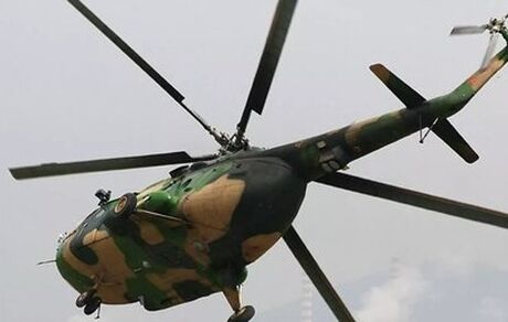 هلیکوپتر ارتش اردن سقوط کرد