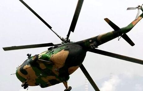 هلیکوپتر ارتش اردن سقوط کرد