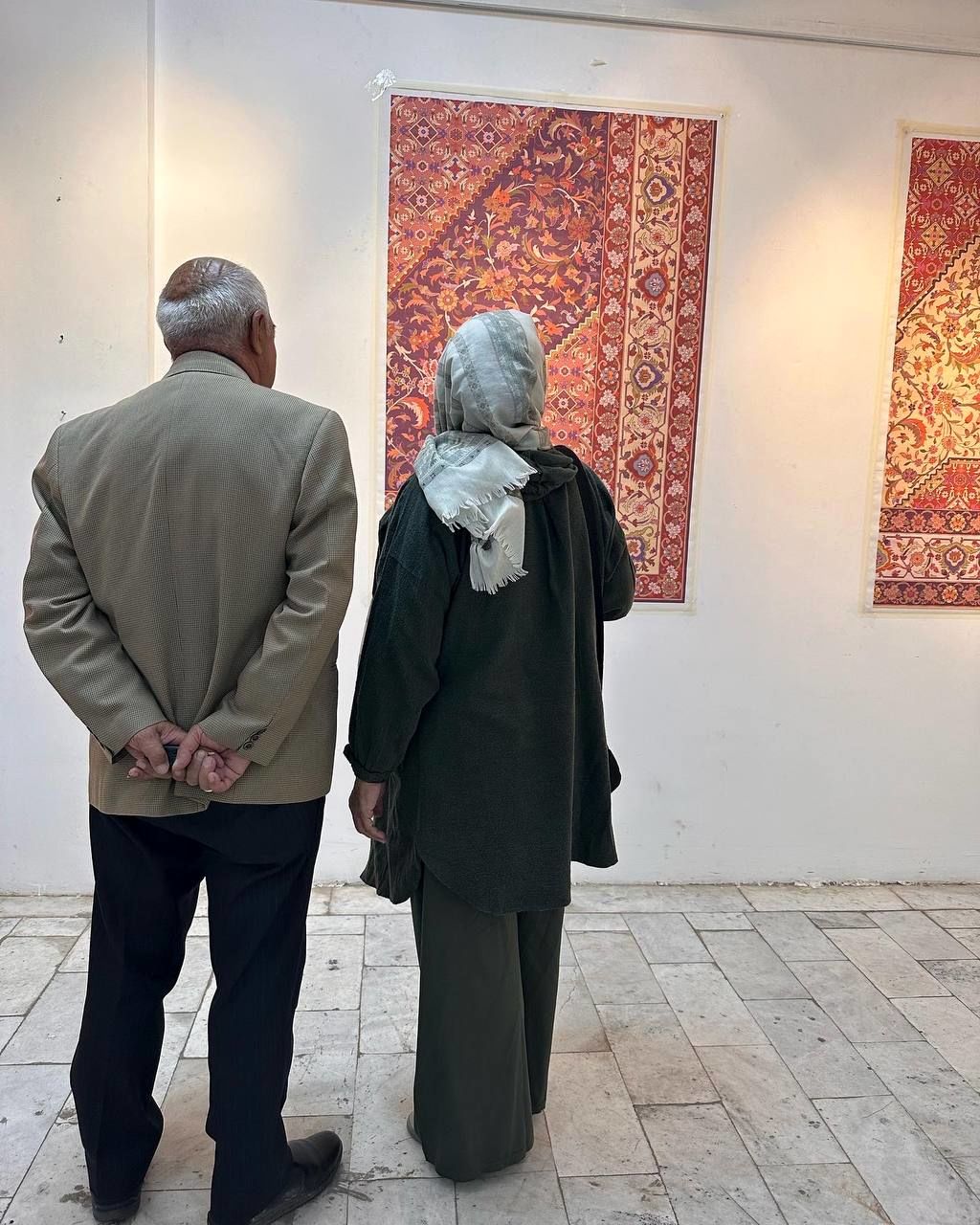 نمایشگاه انفرادی طراحی نقوش ایرانی در ارومیه