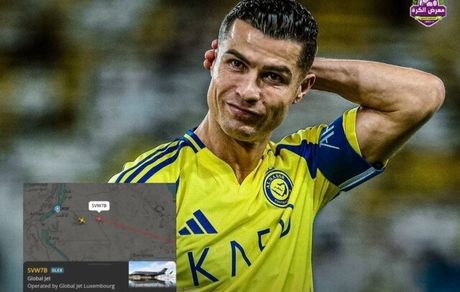 رونالدو، عربستان را ترک کرد