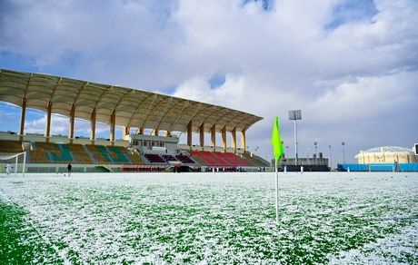 ورزشگاهی در عربستان سفیدپوش شد