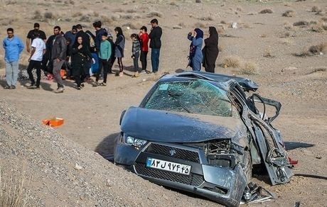 جان‌باختگان تصادفات نوروزی به ۴۱۷ تن رسید