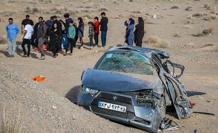 جان‌باختگان تصادفات نوروزی به ۴۱۷ تن رسید