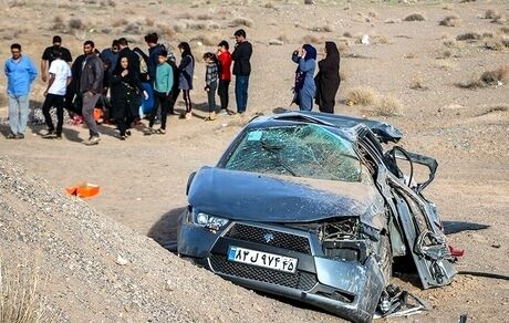 جان‌باختگان تصادفات نوروزی به ۴۱۷ تن رسید
