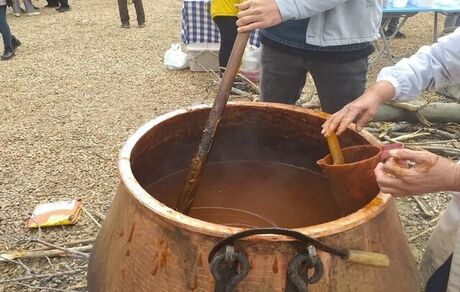 جشنواره سمنو در شهر درق در شهرستان گرمه