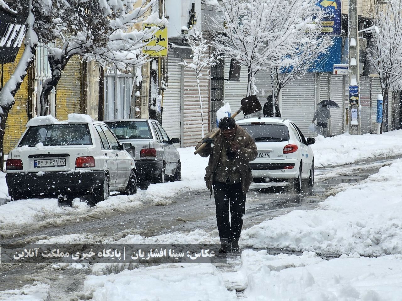 برف ارومیه