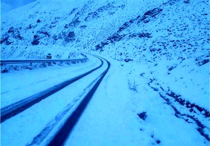 برف، راه ارتباطی دهستان موگویی را بست