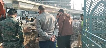 کشف یک گور دسته‌جمعی در کربلا