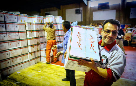 ارسال بیش از ۱۱ هزار بسته غذایی برای سیل‌زدگان سیستان وبلوچستان 