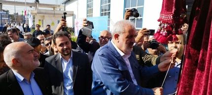 بهره‌برداری از آب شیرین‌کن آبادان با حضور وزیر نیرو