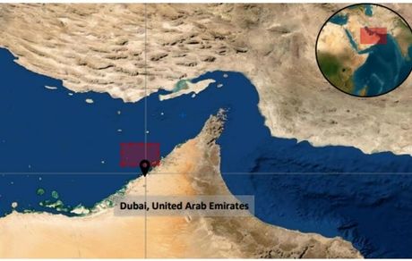 حادثه دریایی در نزدیکی سواحل دبی