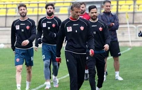 تمرین امروز پرسپولیسی‌ها در زمین جدید