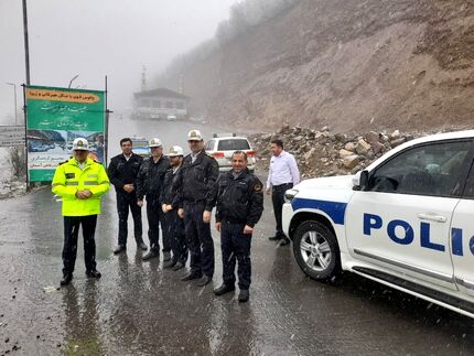 پلیس از بازگشایی محور کندوان خبرداد