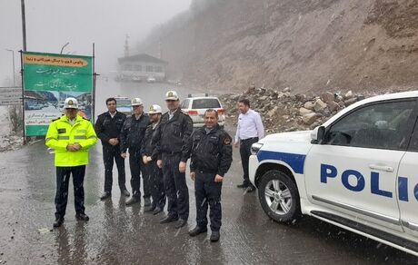 پلیس از بازگشایی محور کندوان خبرداد