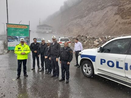 پلیس از بازگشایی محور کندوان خبرداد