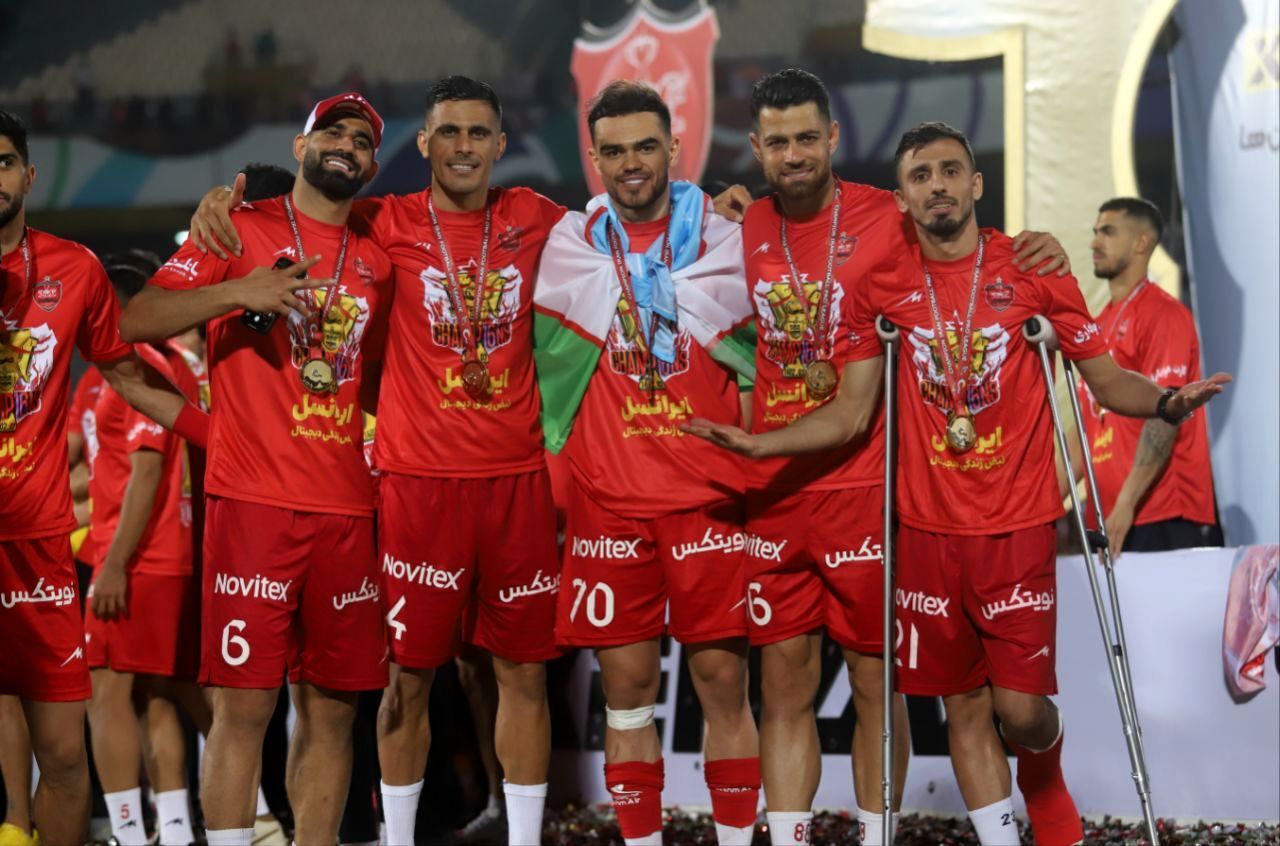 تصاویر جشن قهرمانی پرسپولیس