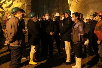 دو هفته تا پایان حفر تونل انتقال آب به دریاچه ارومیه