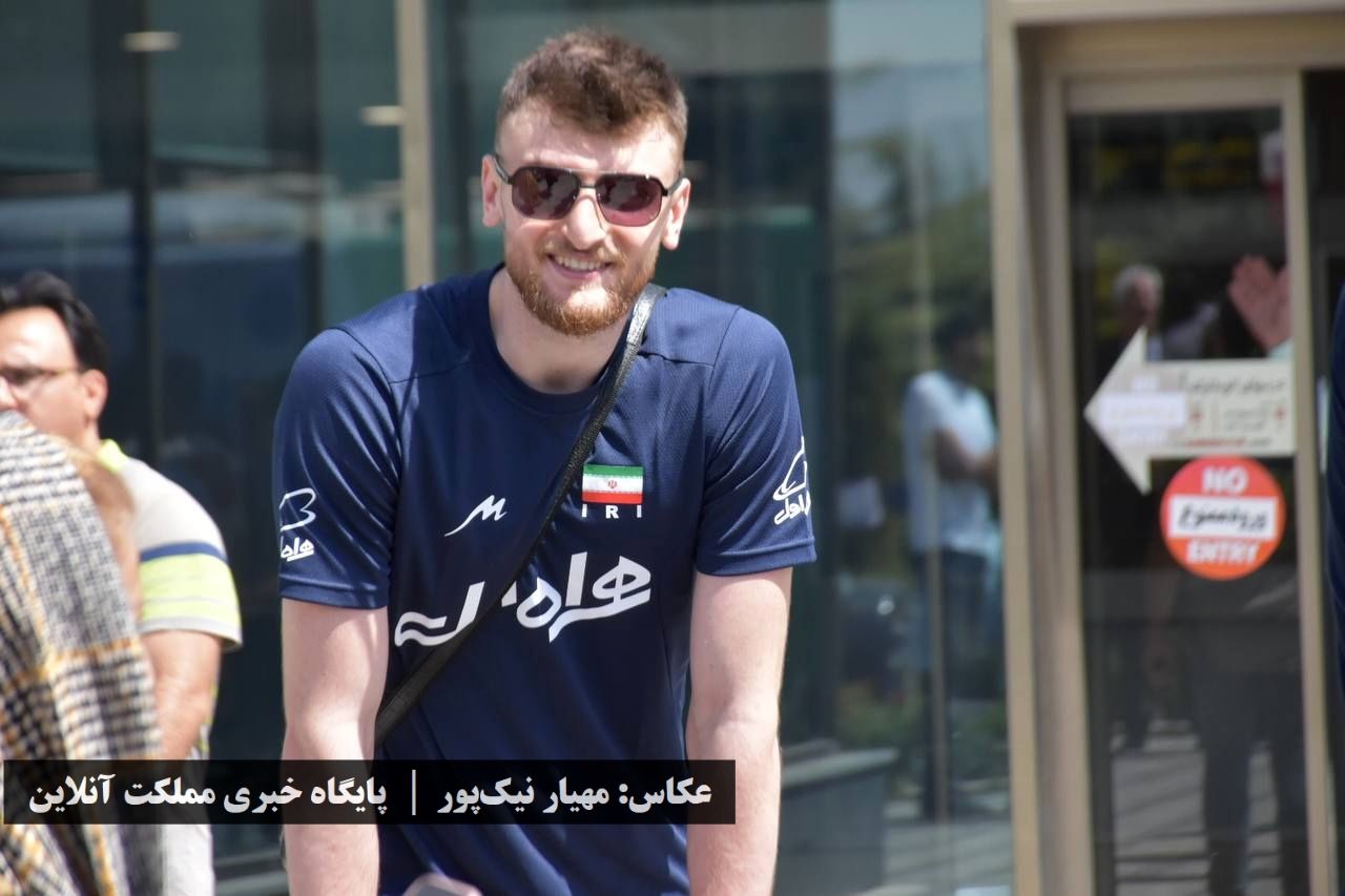 ورود تیم ملی والیبال به ارومیه