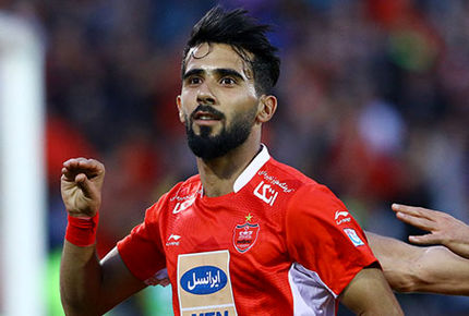 بشار رسن پنالتی‌زن اول پرسپولیس در فینال آسیا