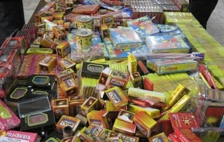 کشف و ضبط ده‌ها هزار انواع موادمترقه غیرمجاز در کاشمر