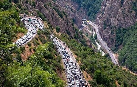 آغاز محدودیت ۳ روزه تردد در جاده چالوس