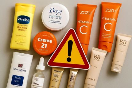 اعلام اسامی تازه‌ای از فرآورده‌های مراقبت از پوست فاقد مجوزهای بهداشتی و ایمنی 
