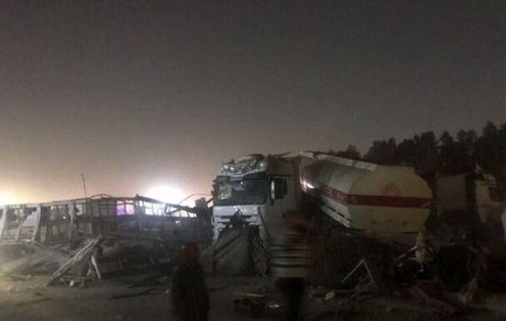 ۲۰ کشته در انفجار یک تانکر گاز در بغداد