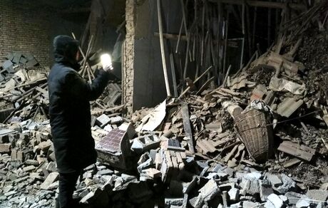 زلزله بسیار شدید در غرب چین