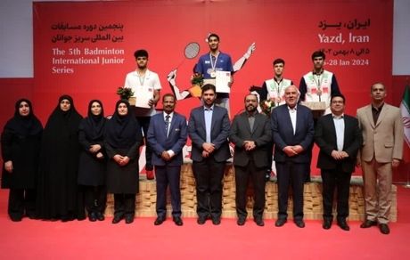 قهرمانی ورزشکار هند در پنجمین دوره مسابقات بین‌المللی بدمینتون جوانان به میزبانی یزد