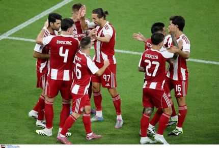 طارمی گل زد، المپیاکوس برد