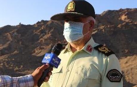 کشف و توقیف لودر قاچاق در استان هرمزگان