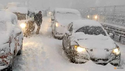 طوفان زمستانی در شمال شرق آمریکا زندگی مردم را مختل کرد