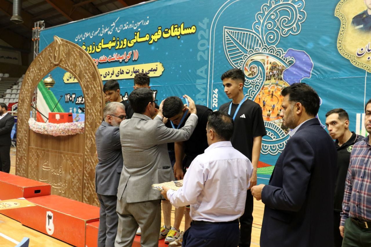 دو روز مسابقات ورزش زورخانه‌ای قهرمانی جوانان کشور از دید دوربین