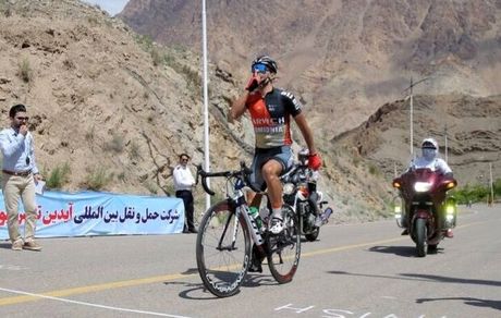 پایان مرحله چهارم تور دوچرخه سواری ایران-آذربایجان با قهرمانی رکابزن تبریزی