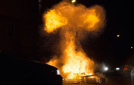 ۲ مجروح در انفجار موادمحترقه در استان قزوین