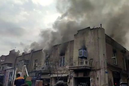 گراندهتل در تهران سوخت / واکنش میراث فرهنگی استان تهران