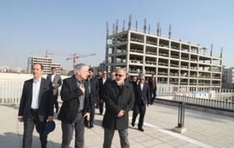 بازدید مدیرعامل بانک مسکن از عملیات اجرایی برج های مسکونی فردوسی مشهد مقدس