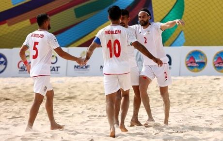 برد تیم ملی فوتبال ساحلی در جام ملت‌های آسیا