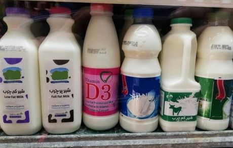 مصرف ناچیز شیر در ایران نسبت به متوسط جهانی