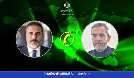 گفت و گوی تلفنی سرپرست وزارت امور خارجه با همتای ترک درخصوص آخرین تحولات فلسطین