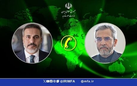 گفت و گوی تلفنی سرپرست وزارت امور خارجه با همتای ترک درخصوص آخرین تحولات فلسطین