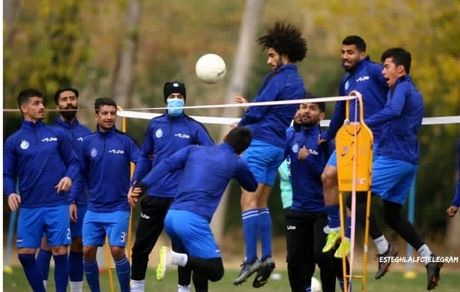  تبریک تولد اعضای تیم به غفوری و غیبت ۳ بازیکن در تمرین امروز استقلال