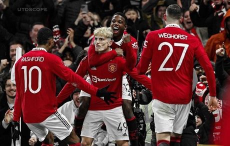 منچستریونایتد به یک چهارم نهایی جام حذفی انگلیس صعودکرد