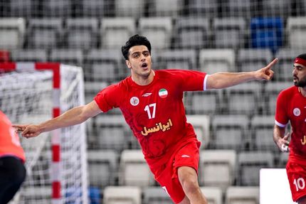 برد تیم ملی هندبال مقابل هند در قهرمانی آسیا