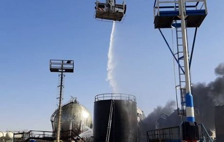  آتش در پالایشگاه تهران مهار شد